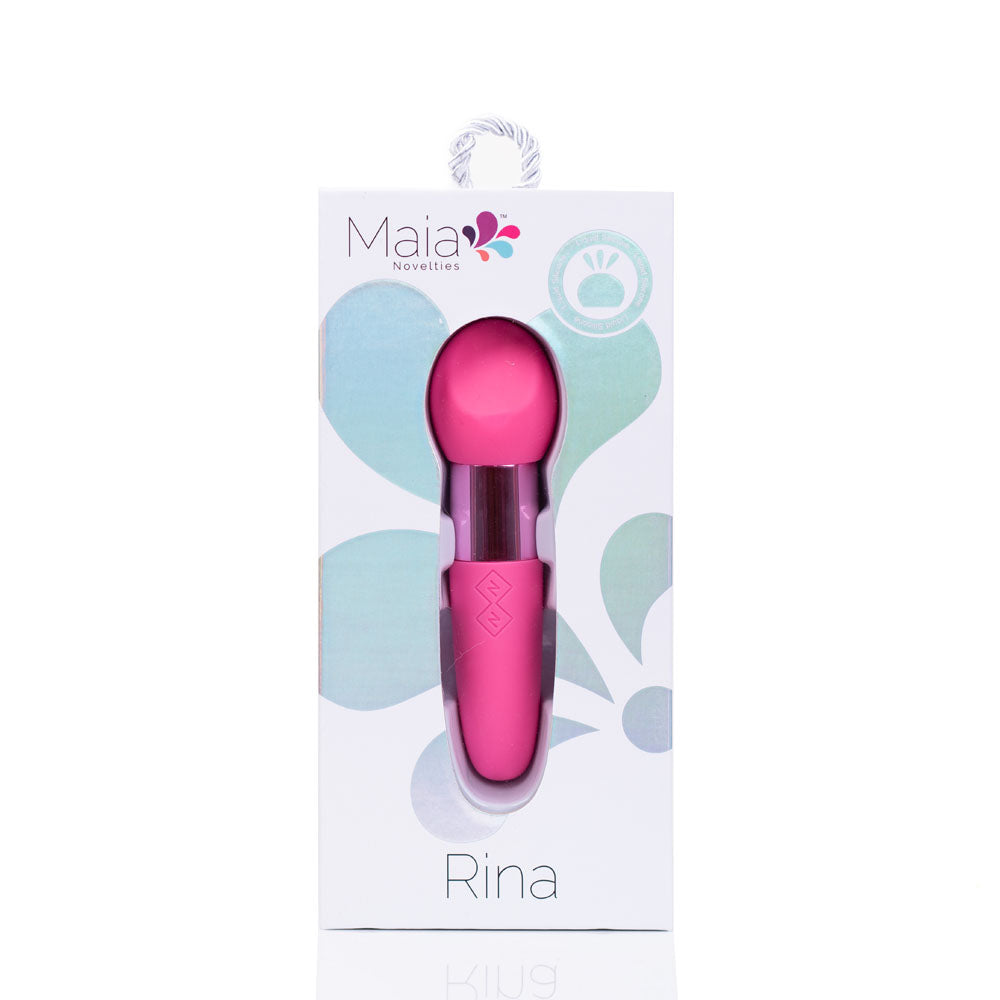 Rina Dual Vibrator Pink Clitoral Stimulator