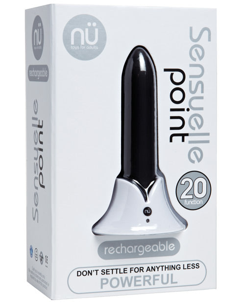 Sensuelle Point Black 20 Functions Bullet Vibrator