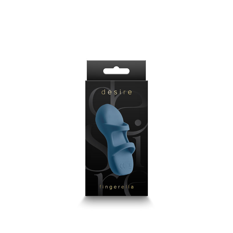 Desire Fingerella Finger Vibrator Teal