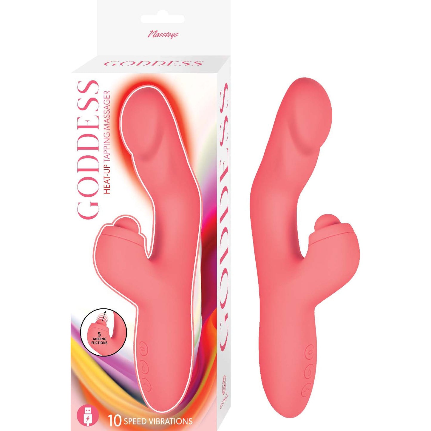 Goddess Heat Up Massager Rabbit Vibrator