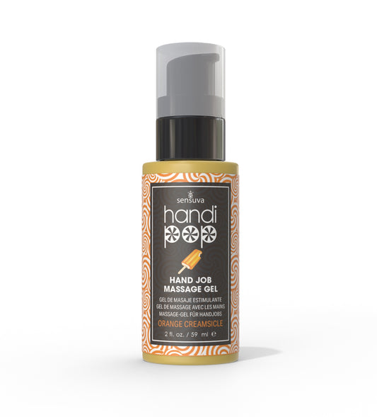 Handipop Edible Massage Gel Orange Creamsicle 2oz.