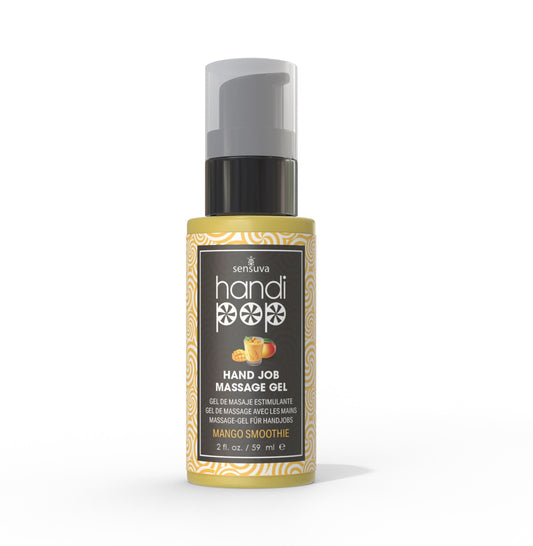 Handipop Edible Massage Gel Mango Smoothie 2oz.