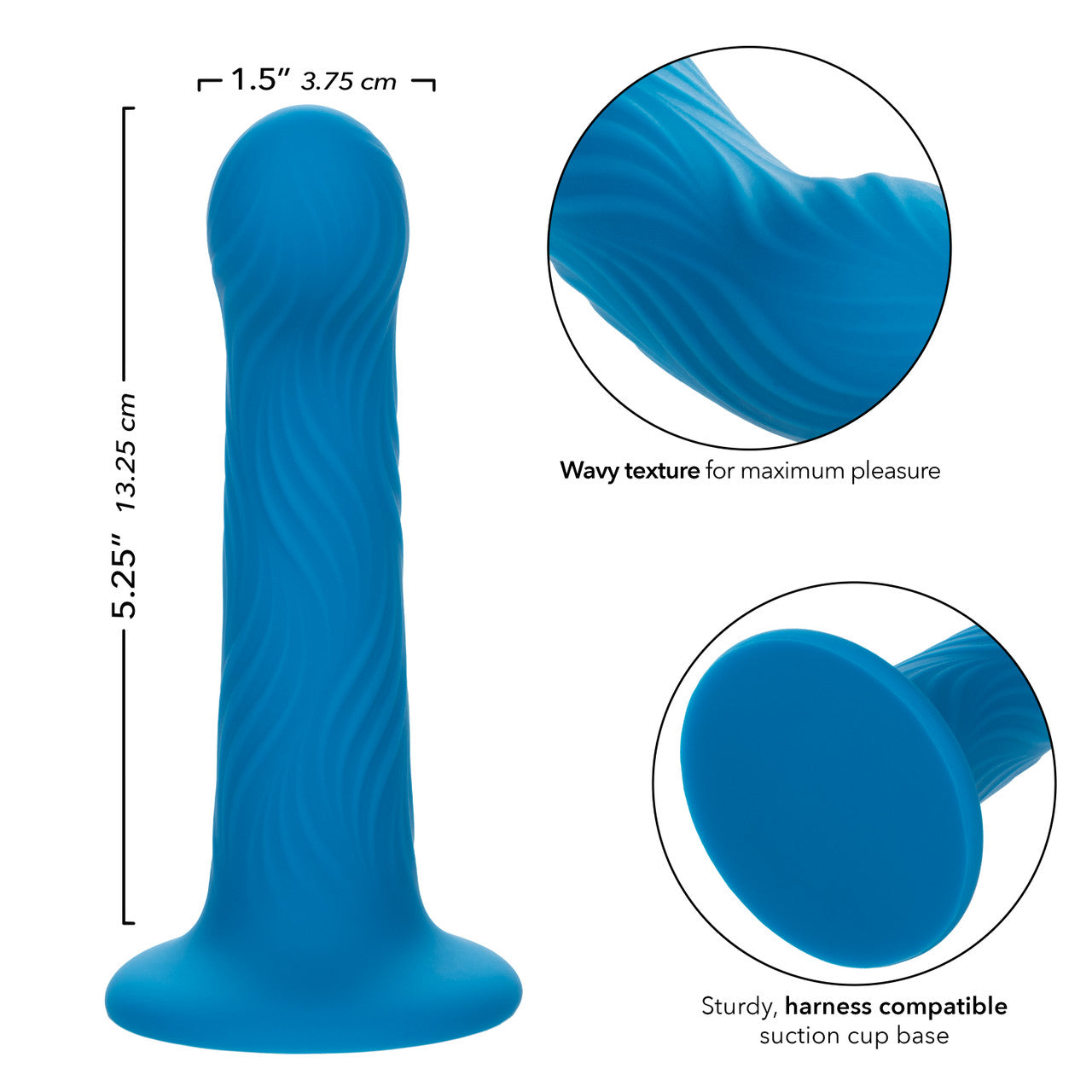 Wave Rider Ripple Dildo