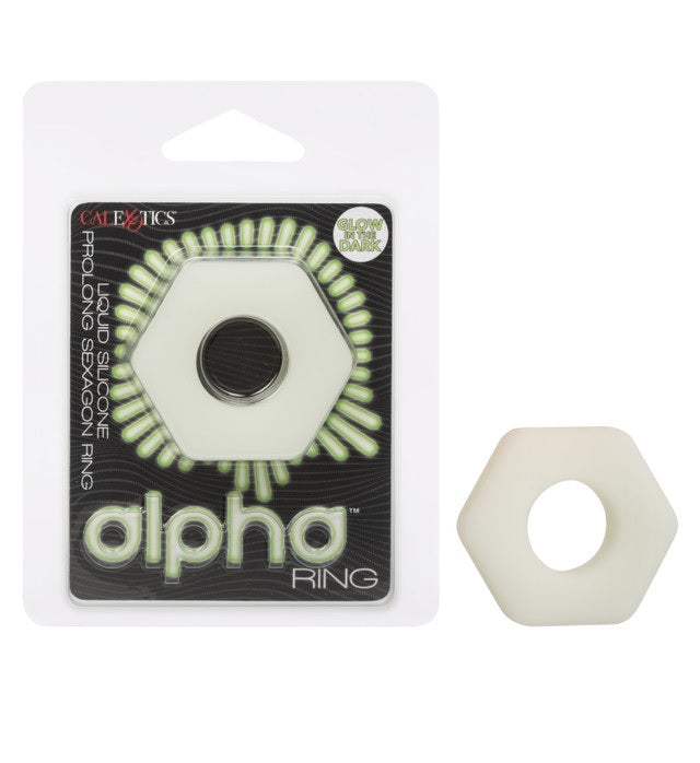 Glow In The Dark Alpha Prolong Penis Ring