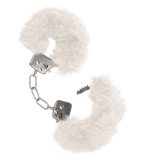 Ultra Fluffy Furry Cuffs White