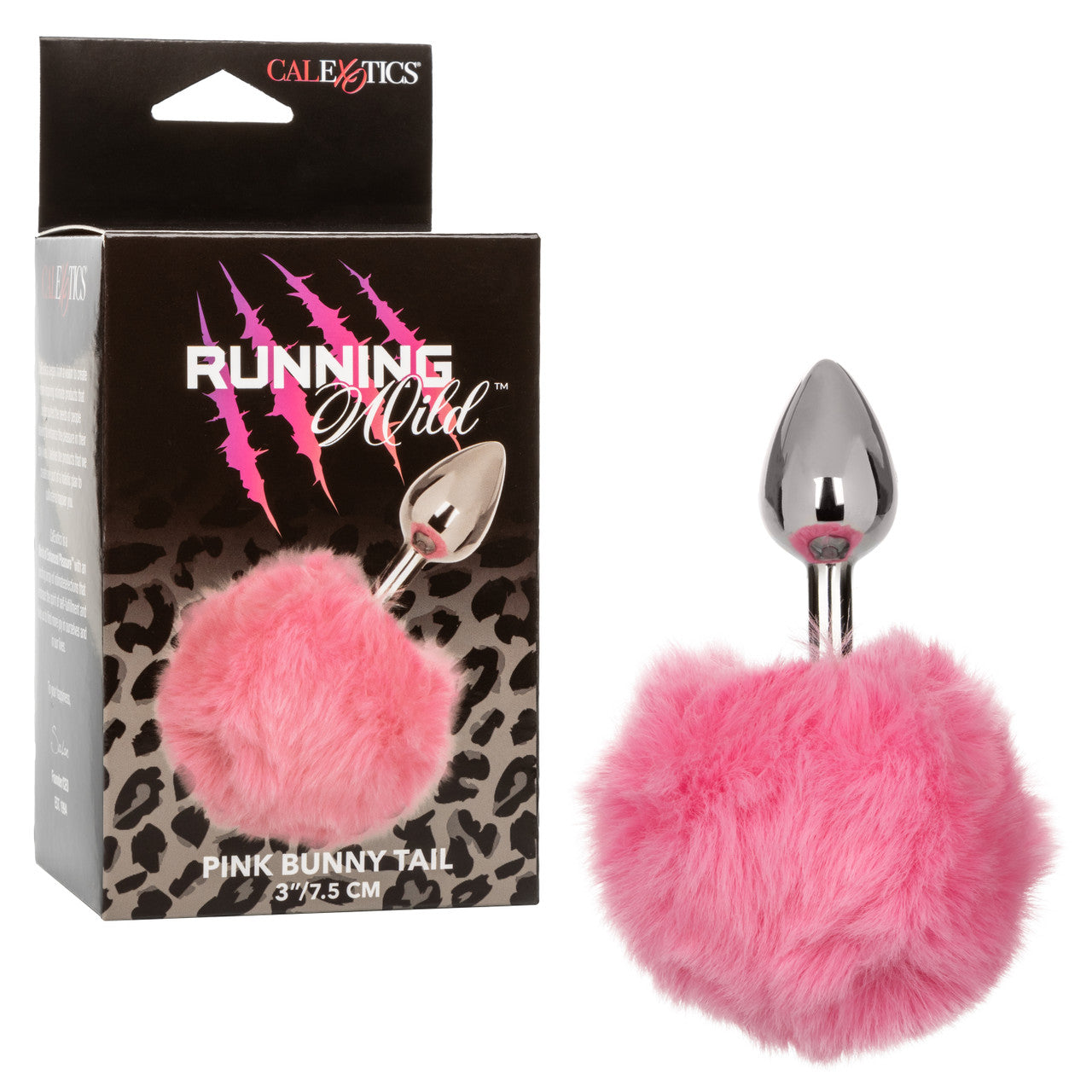 Running Wild Pink Bunny Butt Plug