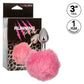 Running Wild Pink Bunny Butt Plug