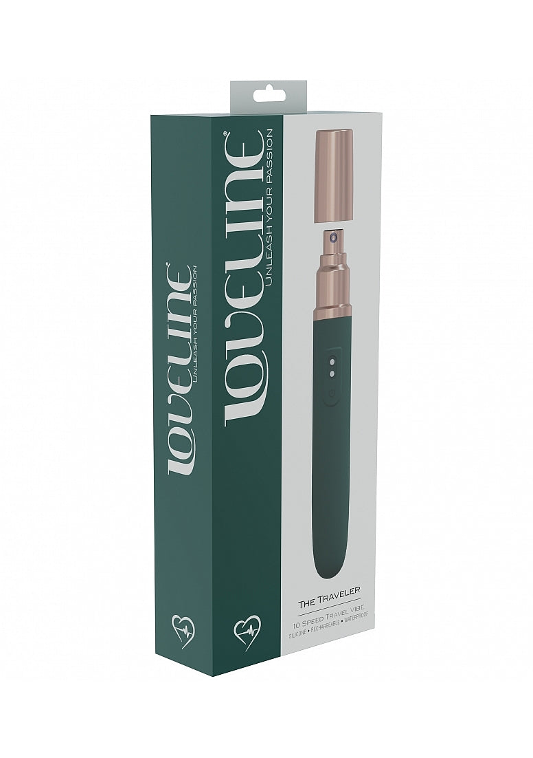 Loveline The Traveler Mini Vibrator Forest Green