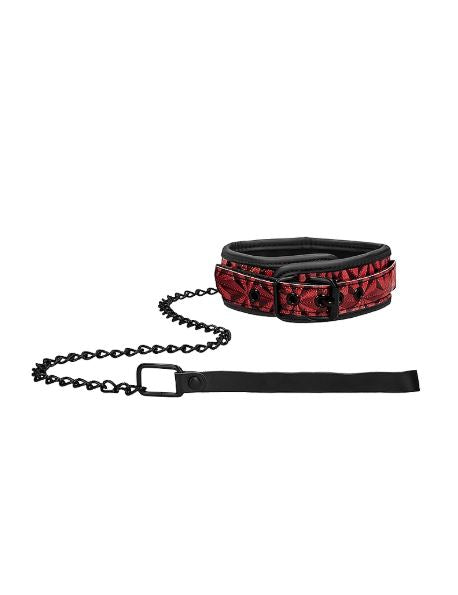 Ouch! Luxury Collar With Leash