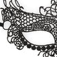 B&W Lace Eye Mask Queen