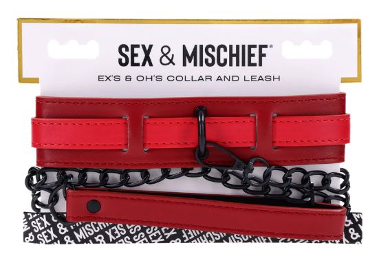 Ex's & Oh's Collar & Leash