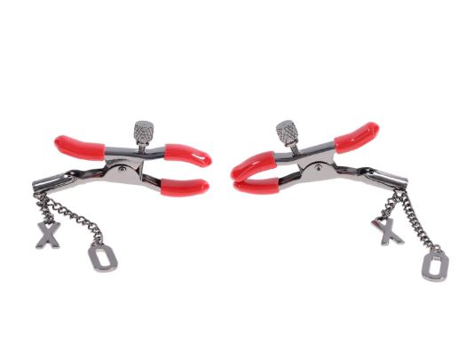 Ex's & Oh's Nipple Clamps