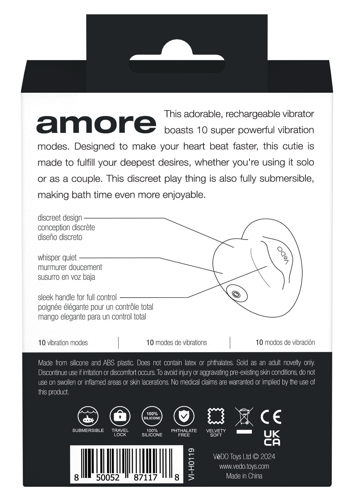 Amore Palm Size Vibrator