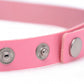 Dark Heart Chrome Heart Pink Choker