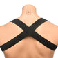 Master Series Elastic Chest Harness w/Arm Bands L/XL