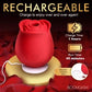 The Perfect Rose Clitoral Stimulator Red