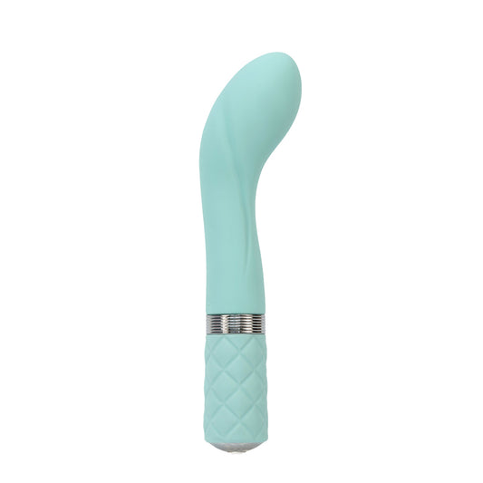 Pillow Talk Sassy W/Swarovski Crystal Teal G-Spot Stimulator