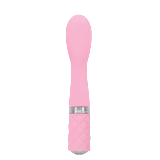 Pillow Talk Sassy G Spot Vibe W/swarovski Crystal Pink G-Spot Stimulator