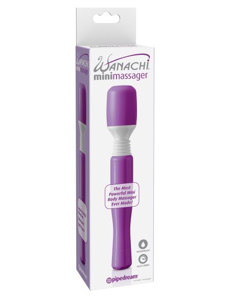 Mini Wanachi Body Wand Massager Purple