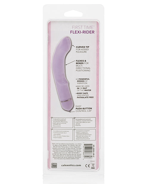 First Time Flexi Rider Purple G-Spot Stimulator