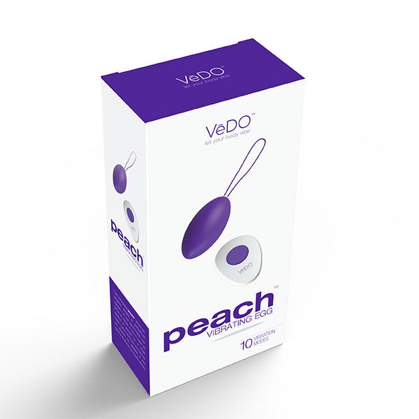 Vedo Peach Vibration Egg Vibe