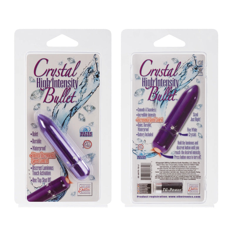 Crystal High Intensity Bullet Purple