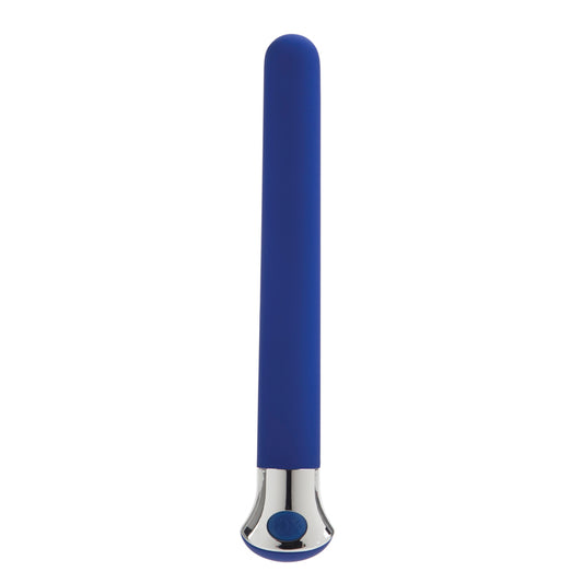 Risque Slim 10 Function Blue Classic Vibrator