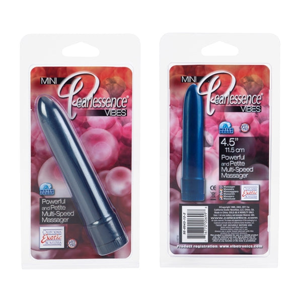 Mini Pearlessence Lake Blue 4.5 Classic Mini Vibrator