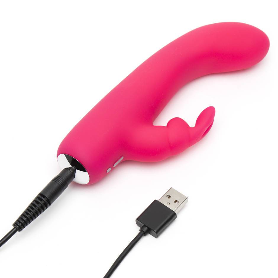 Happy Rabbit Mini Usb Vibrator Rechargeable Pink