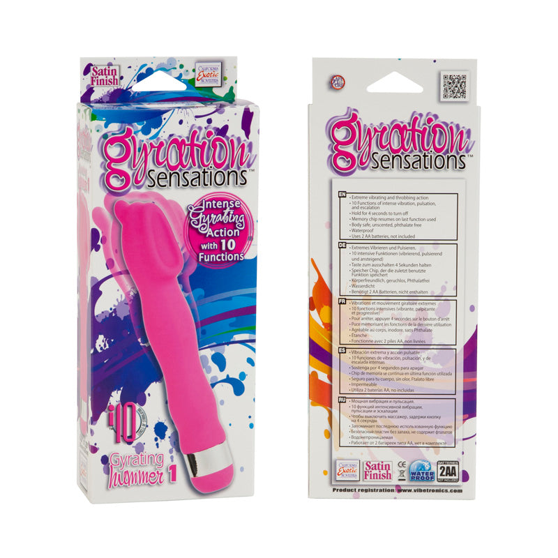 Gyration Sensations Gyrating Hummer Pink Clitoral Stimulator