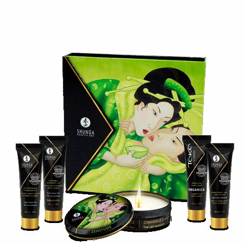 Geisha's Secret Kit Organica Massage Oil