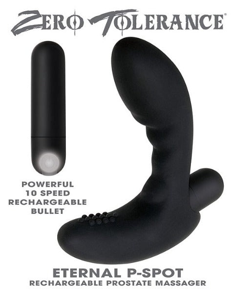 Zero Tolerance Eternal P Spot Prostate Massager Black