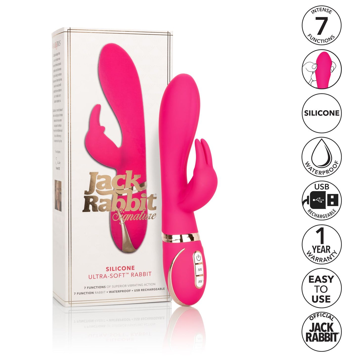 Jack Rabbit Signature Silicone Ultra-soft Rabbit