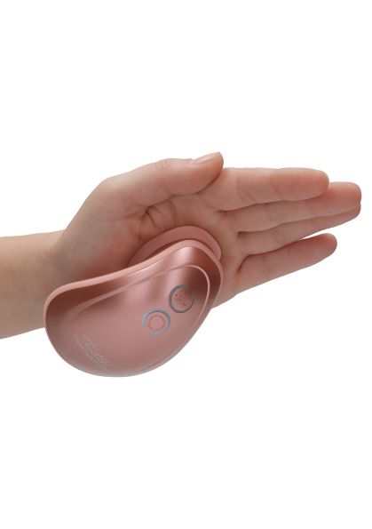 Twitch Hands Free Suction & Vibration Toy Rose Gold