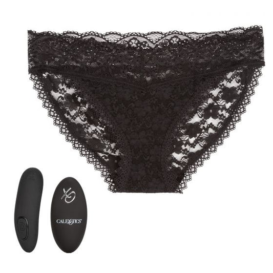 Remote Control Lace Panty Set L/xl Wearable  Vibrator