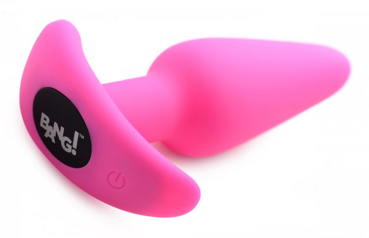 Bang! 21x Vibrating Silicone w/ remote Butt Plug