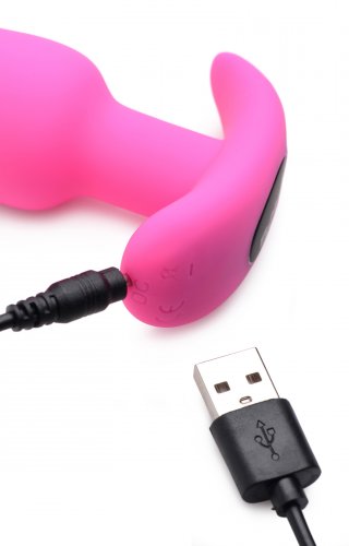 Bang! 21x Vibrating Silicone w/ remote Butt Plug