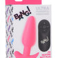 Bang! 21x Vibrating Silicone w/ remote Butt Plug