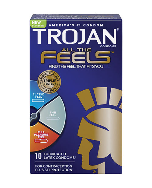 Trojan All The Feels 10ct Condom