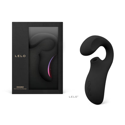 Lelo Enigma Dual Clitoral / G-Spot Vibrator Black