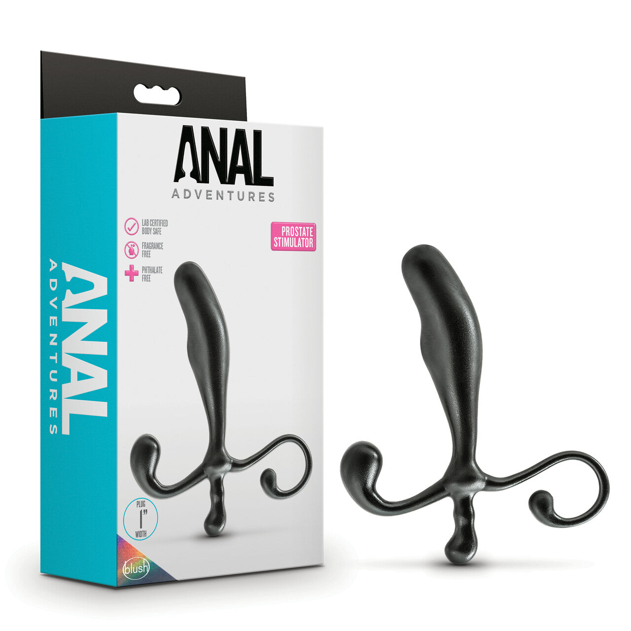 Anal Adventures Prostate Stimulator Black