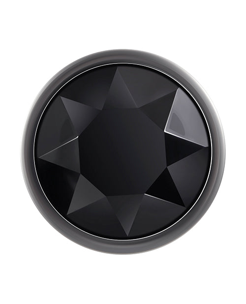 Evolved Gem Black Small Butt Plug