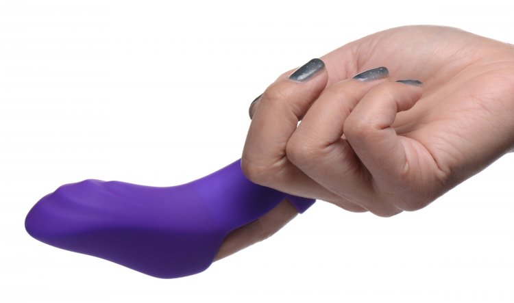 Frisky 7x Finger Bang'her Pro Finger Vibrator Purple