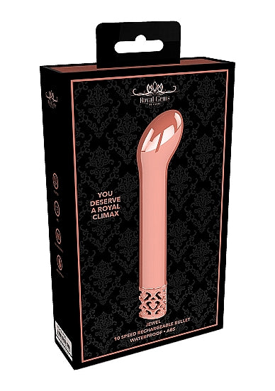 Royal Gems Jewel  Rose Gold G-Spot Stimulator