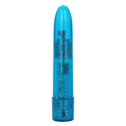 Sparkle Blue Classic Mini Vibrator