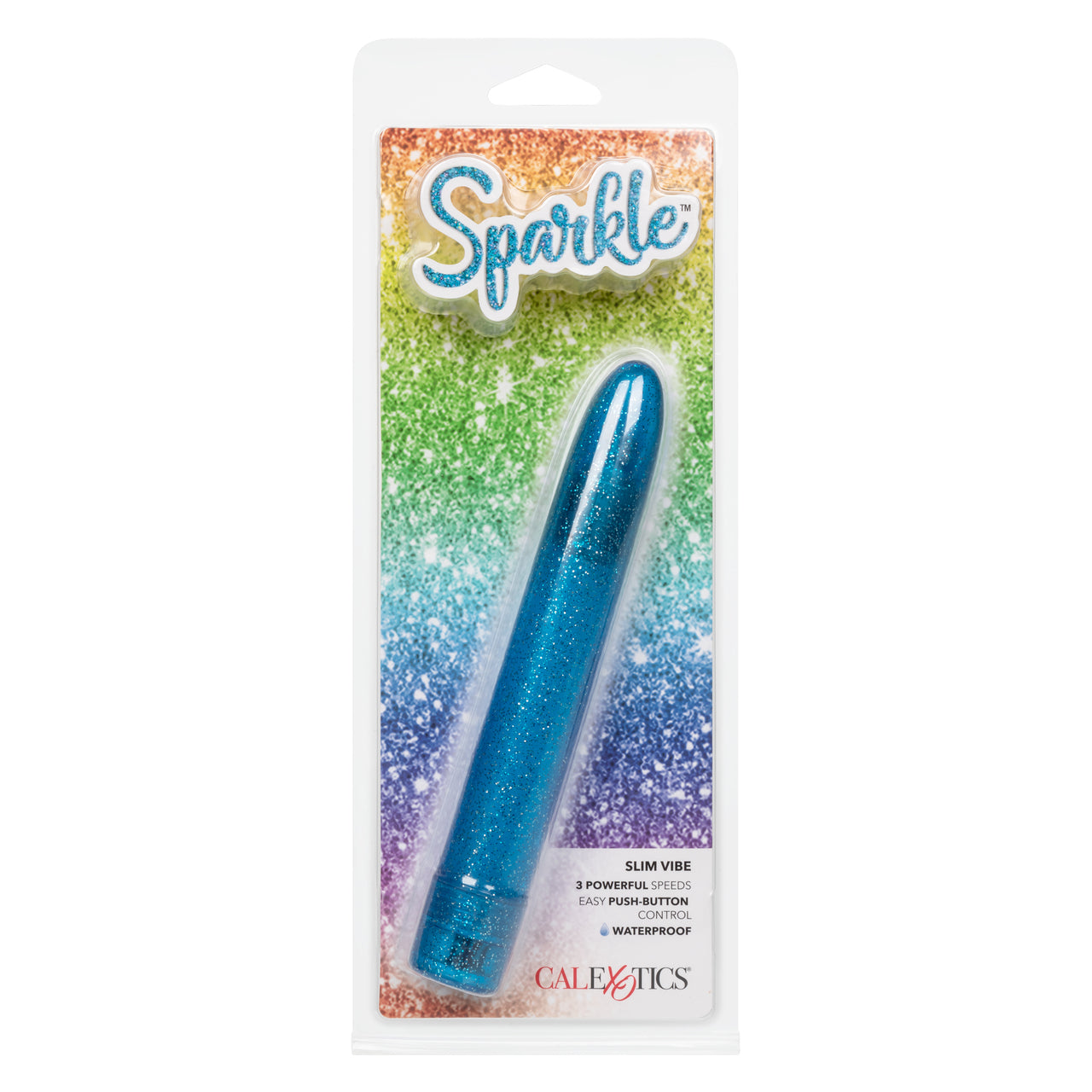 Sparkle Slim Vibe Blue Classic Vibrator