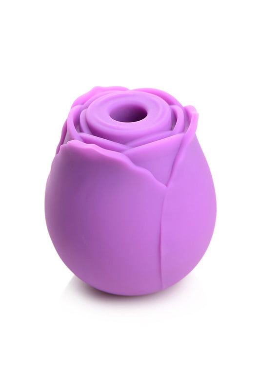 Gossip Rose 10x Silicone Clit Suction Stimulator Violet