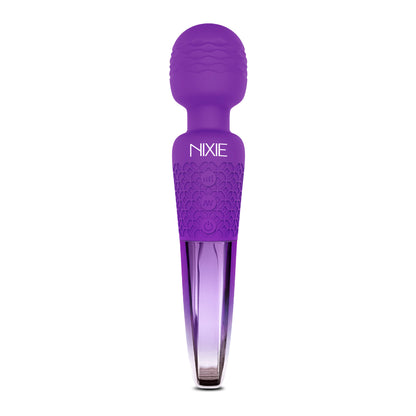 Nixie Body Wand Massager Purple Ombre Metallic