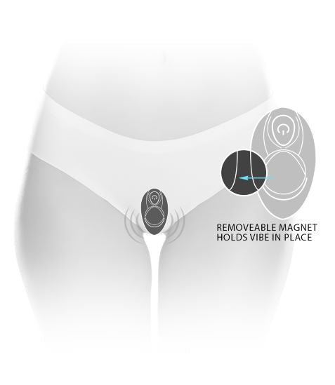 Cloud 9 Panty Pleasures Magnetic  Wearable  Vibrator