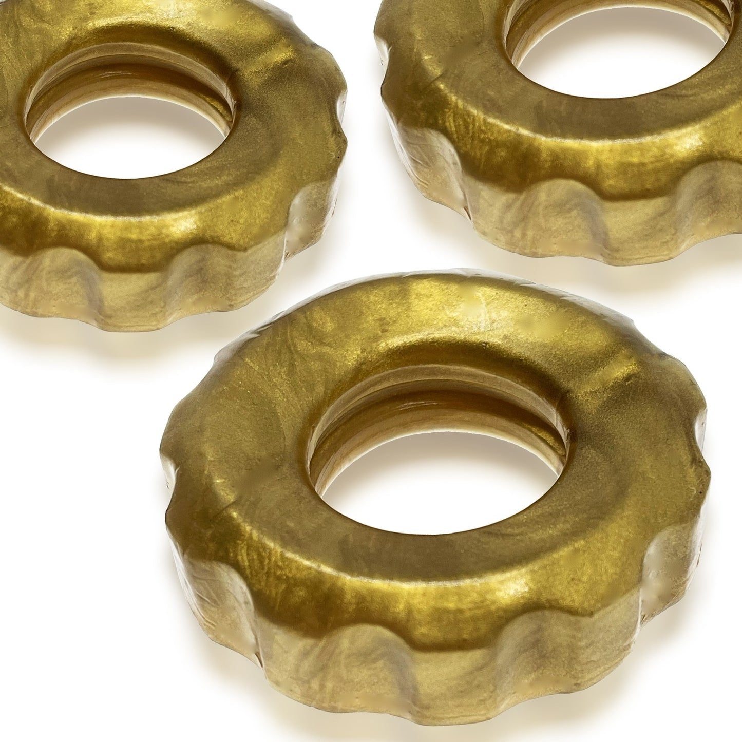 Super Hunky Junk 3pk Cock Rings Bronze